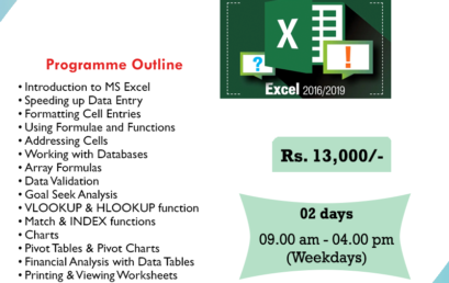 Advanced MS Excel Skills
