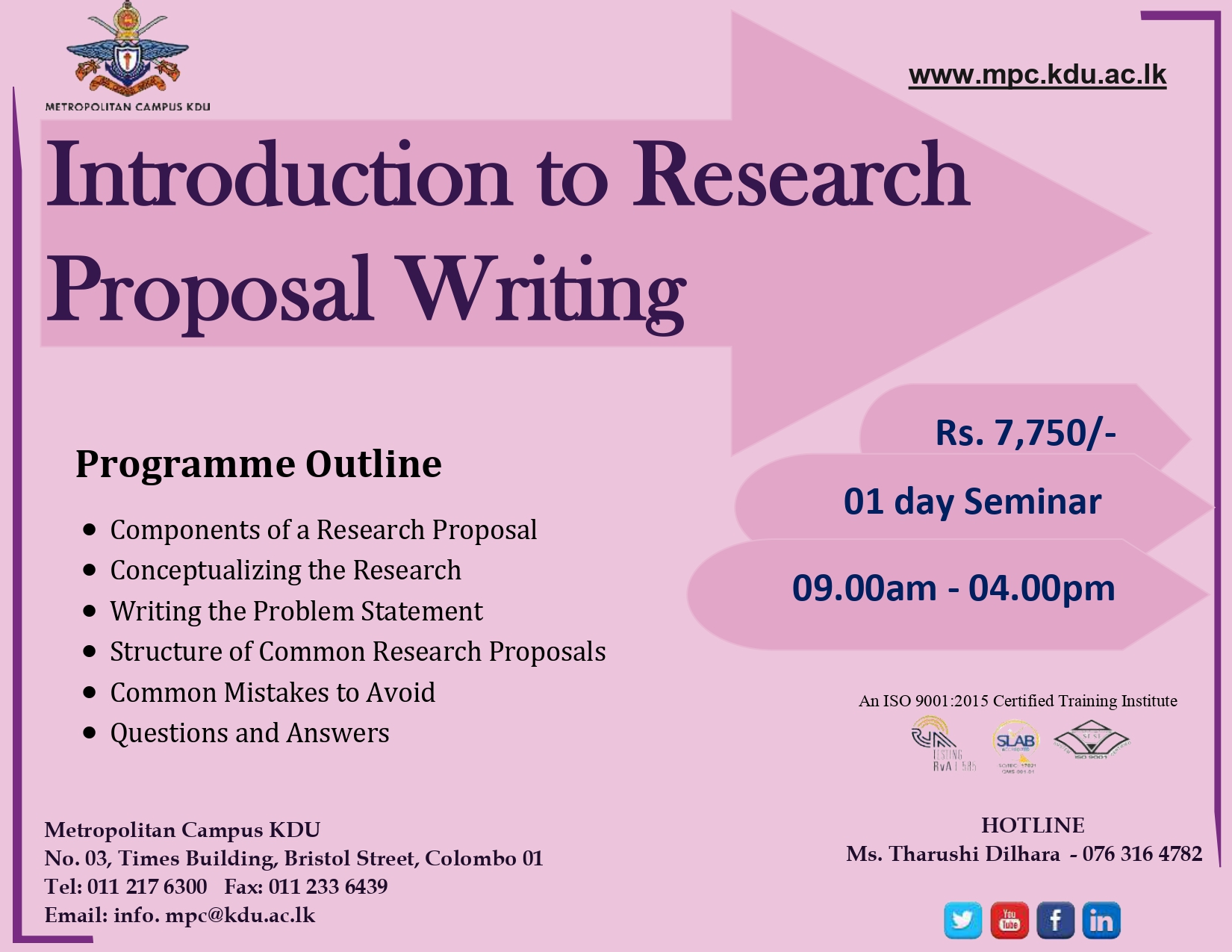 how to write introduction research proposal