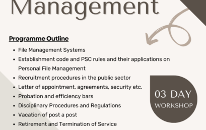 Personal File Management