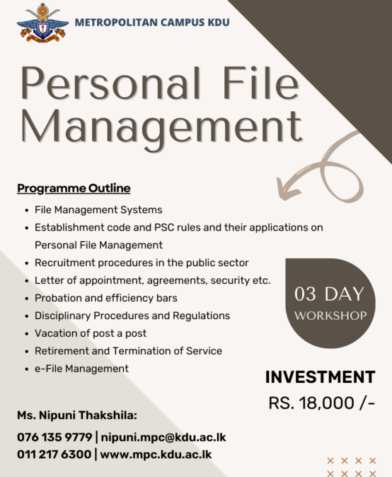 Personal File Management